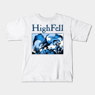 HighFell (Dark Blue 1) Kids T-Shirt